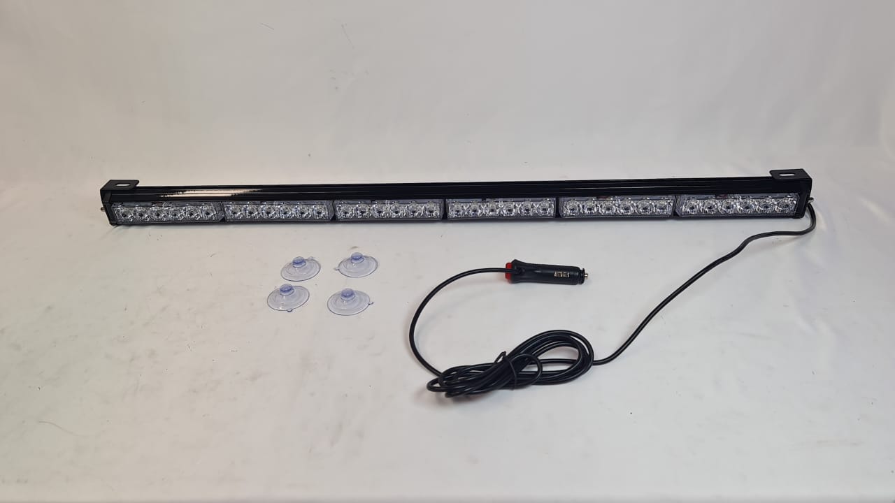 6LED STROBE LIGHT 12-24V GREEN