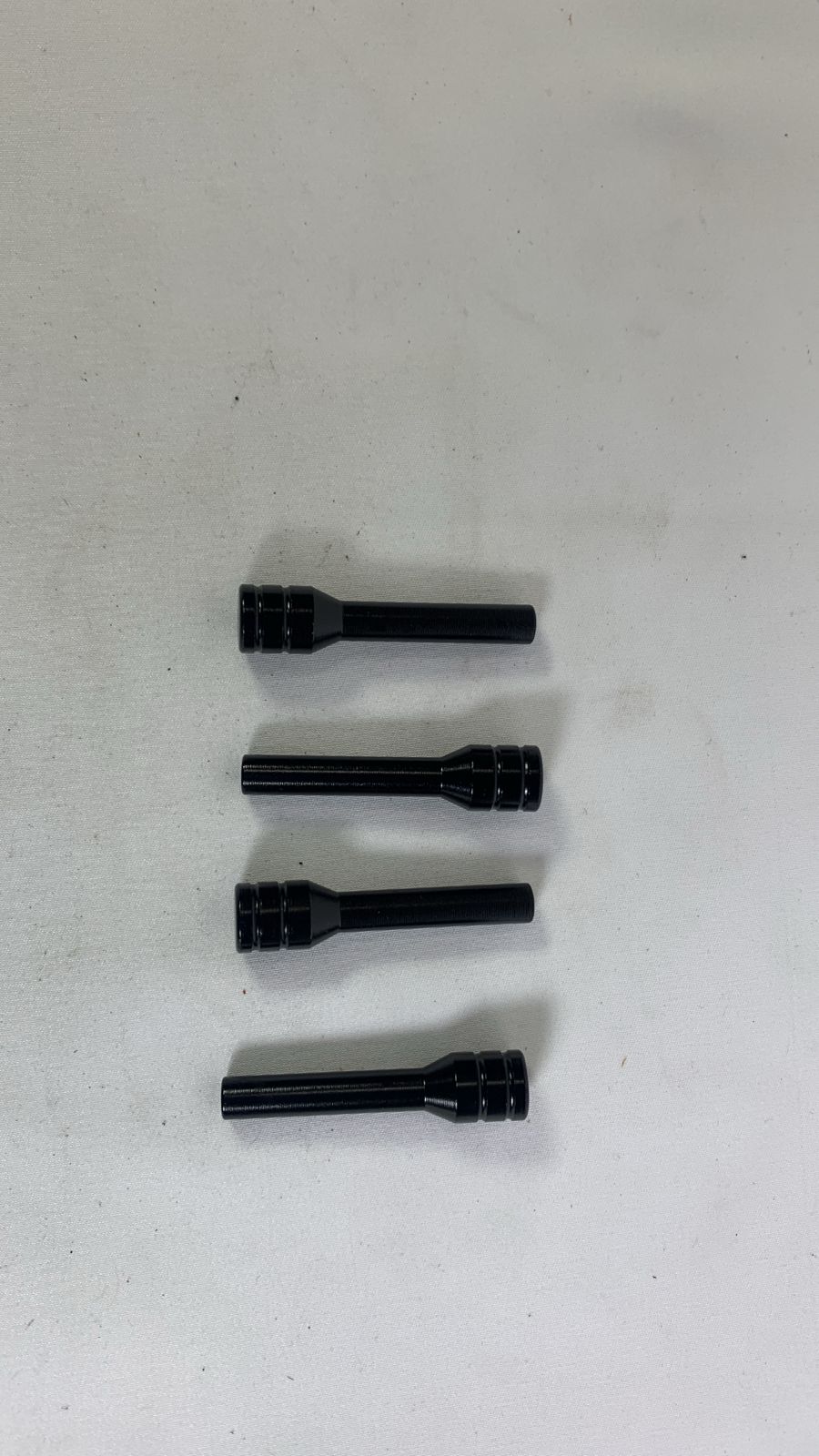 Black door lock pin