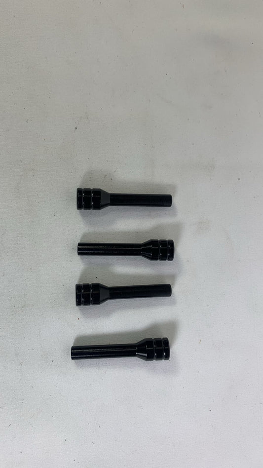 Black door lock pin