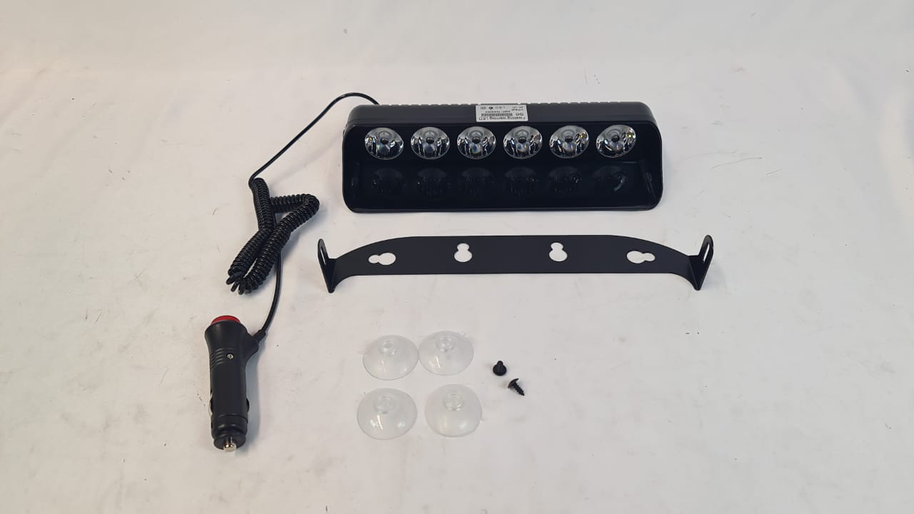 LED FLASH LIGHT DASHBOARD 12V S6 YELLOW