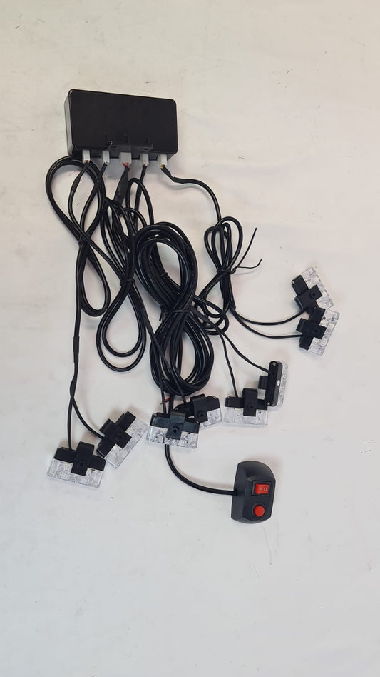 LED flash light different colors , V28-H 12-24v Yellow
