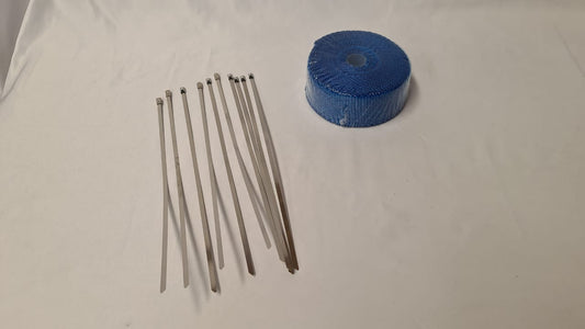 BLUE EXHAUST INSULATING WRAP