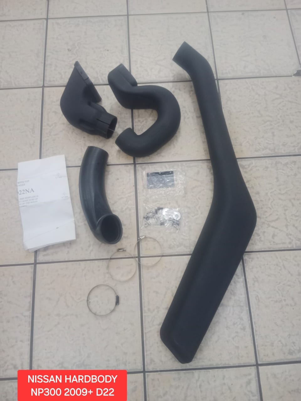Nissan navara np300 2009+ D22 snorkel