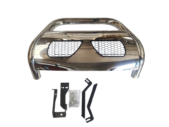 Nudgebar Chrome with plate ROCCO 2022+
