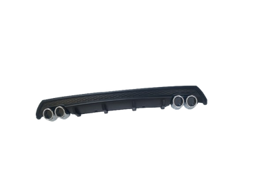 Rear Bumper Diffusers & Red Reflector (Universal)