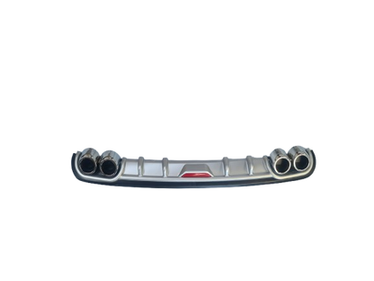 Rear Bumper Diffusers & Red Reflector (Universal)