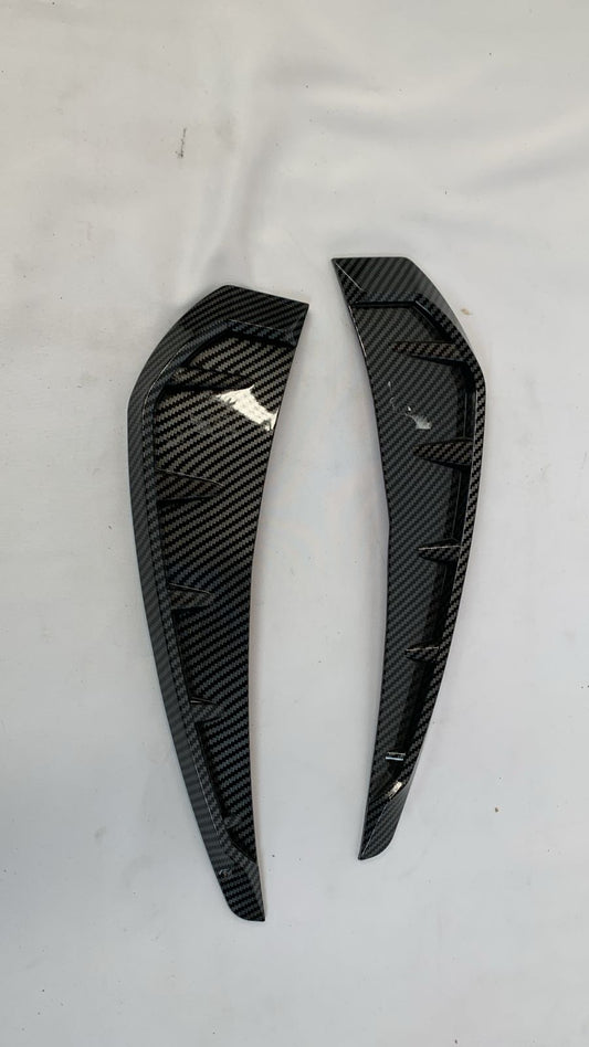 Car air flow carbon