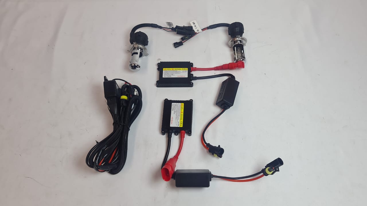 HID XENON LIGHT KIT H4-3 6000K