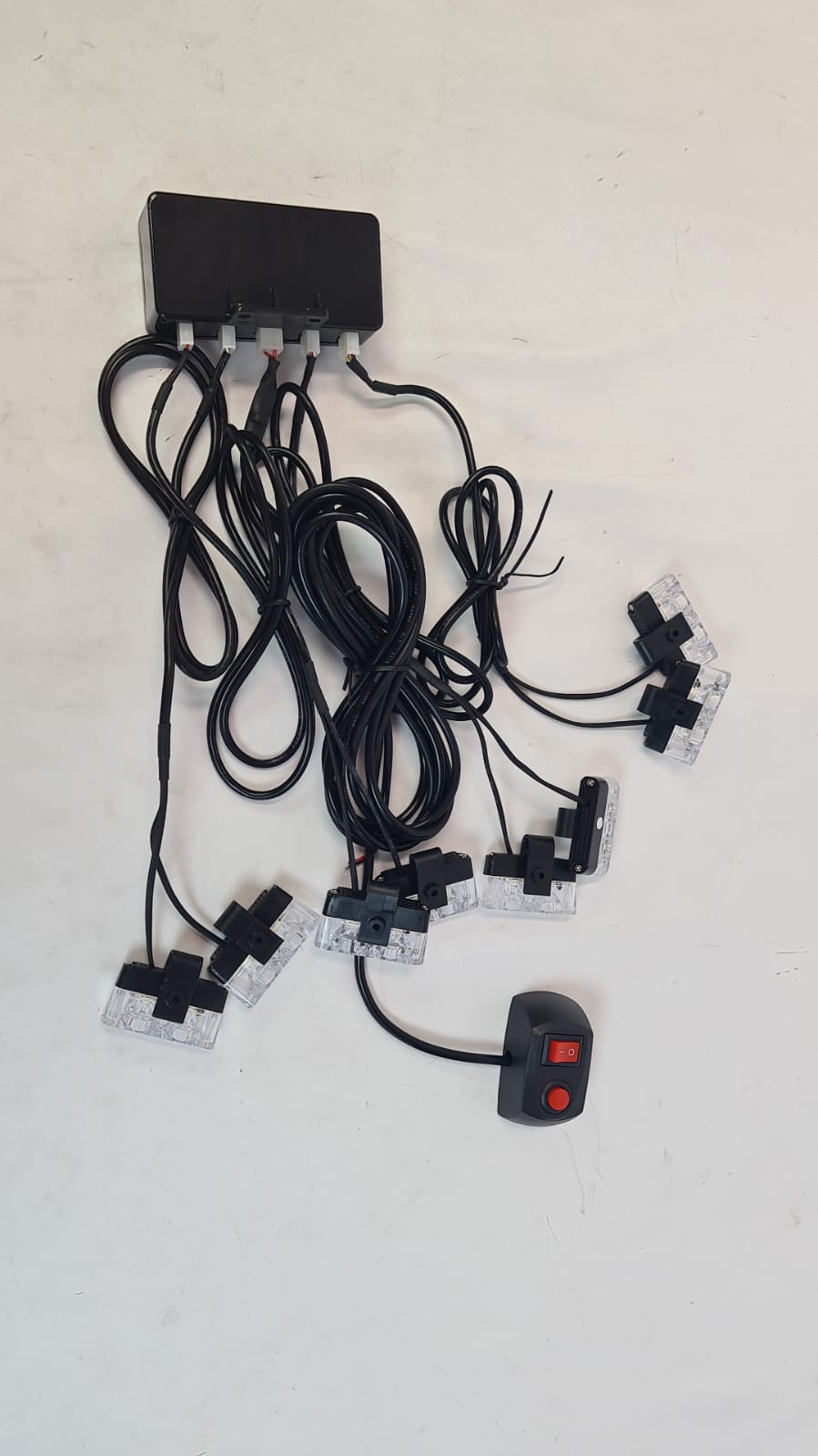 LED flash light different colors V28-H 12-24v White