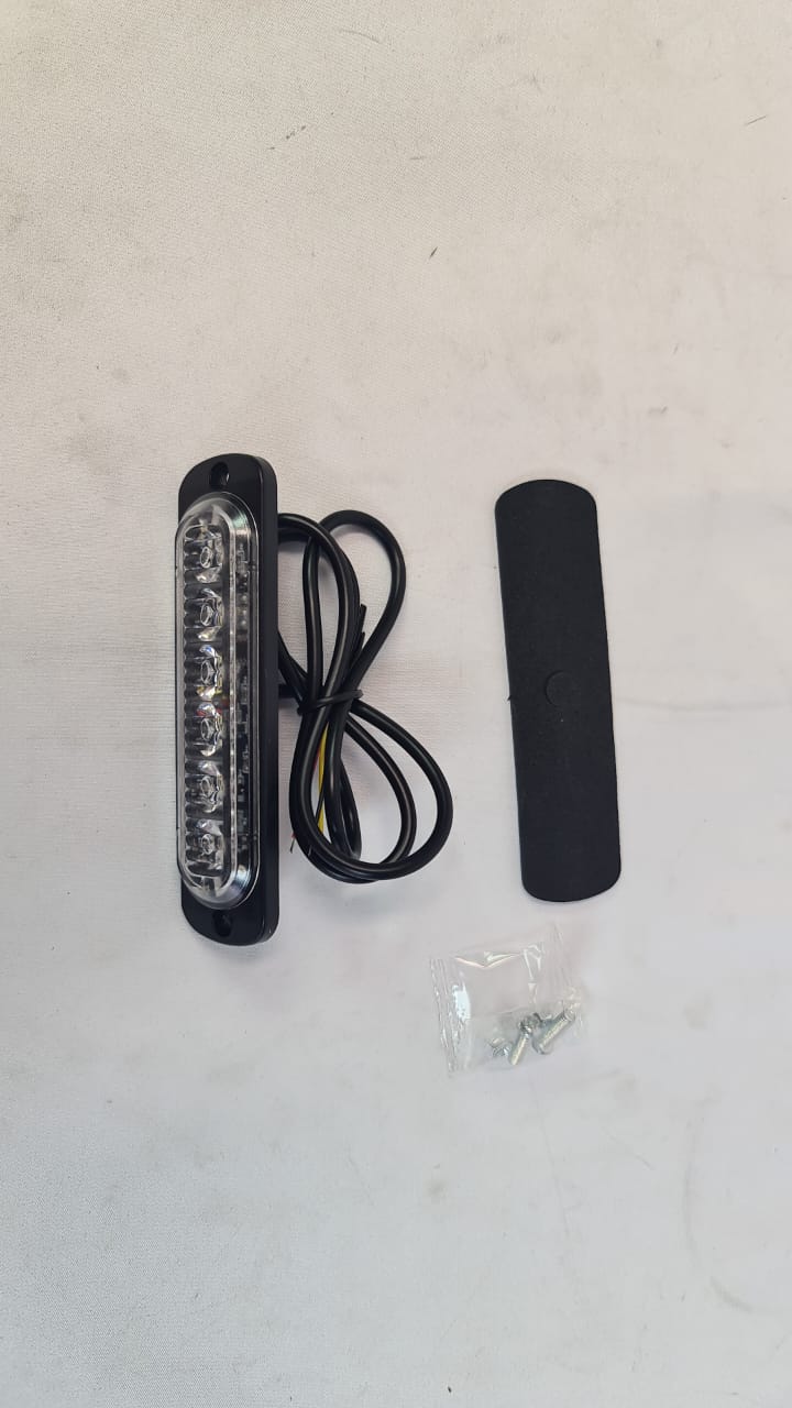 LED warning light 12-24v Red