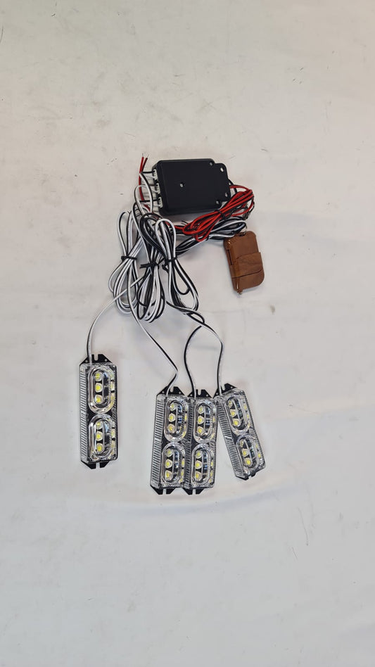 LT-816 LED FLASHING LIGHT FOR GRILL , SCREW ON  YELLOW