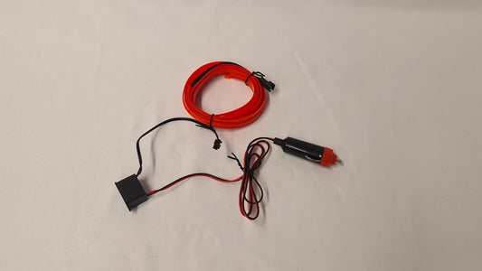 Car cold light orange
