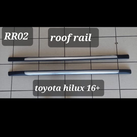 ROOF RAIL TOYTA HILUX 2016+ SCREW ON