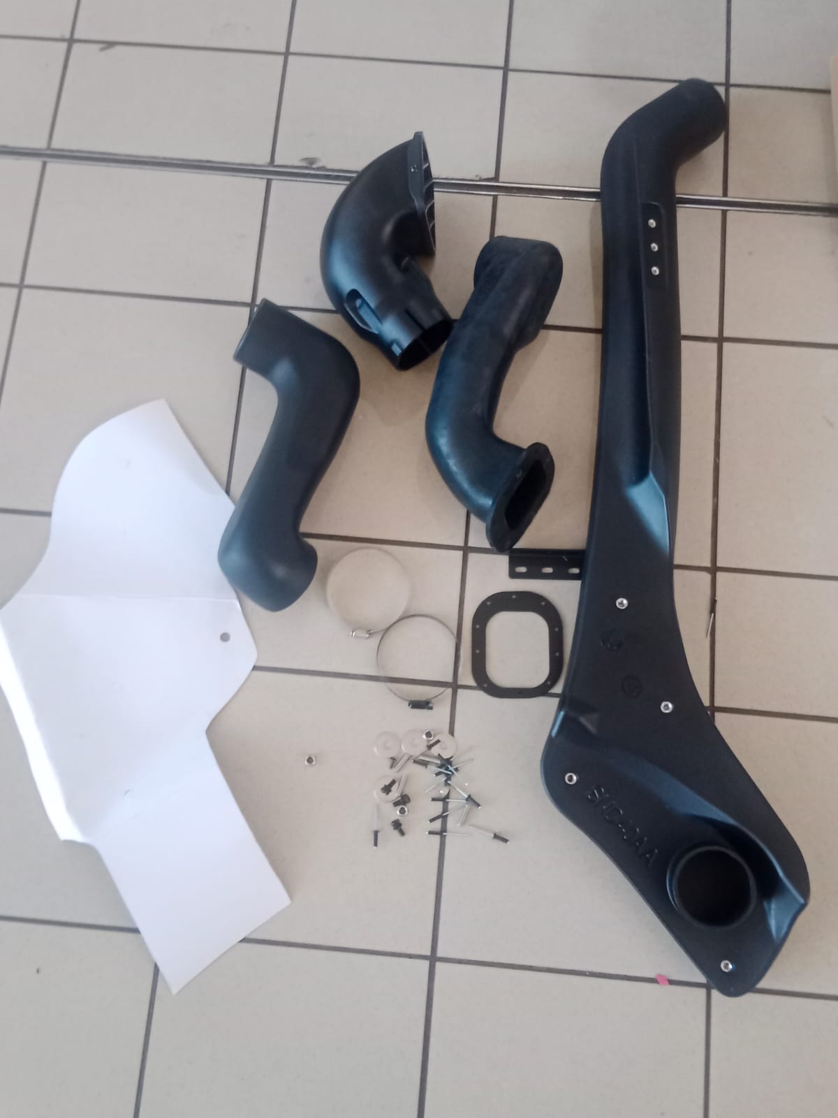 Nissan Navara D40 2010+ snorkel